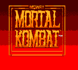 Mortal Kombat (USA, Europe) (v2.6) Title Screen